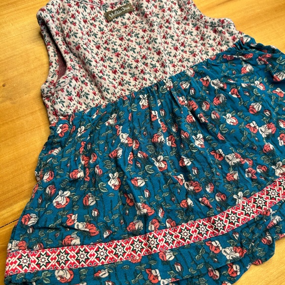 Matilda Jane Friends Forever Gabriella Sara Sleeveless Floral Top Size 2 - Picture 7 of 7
